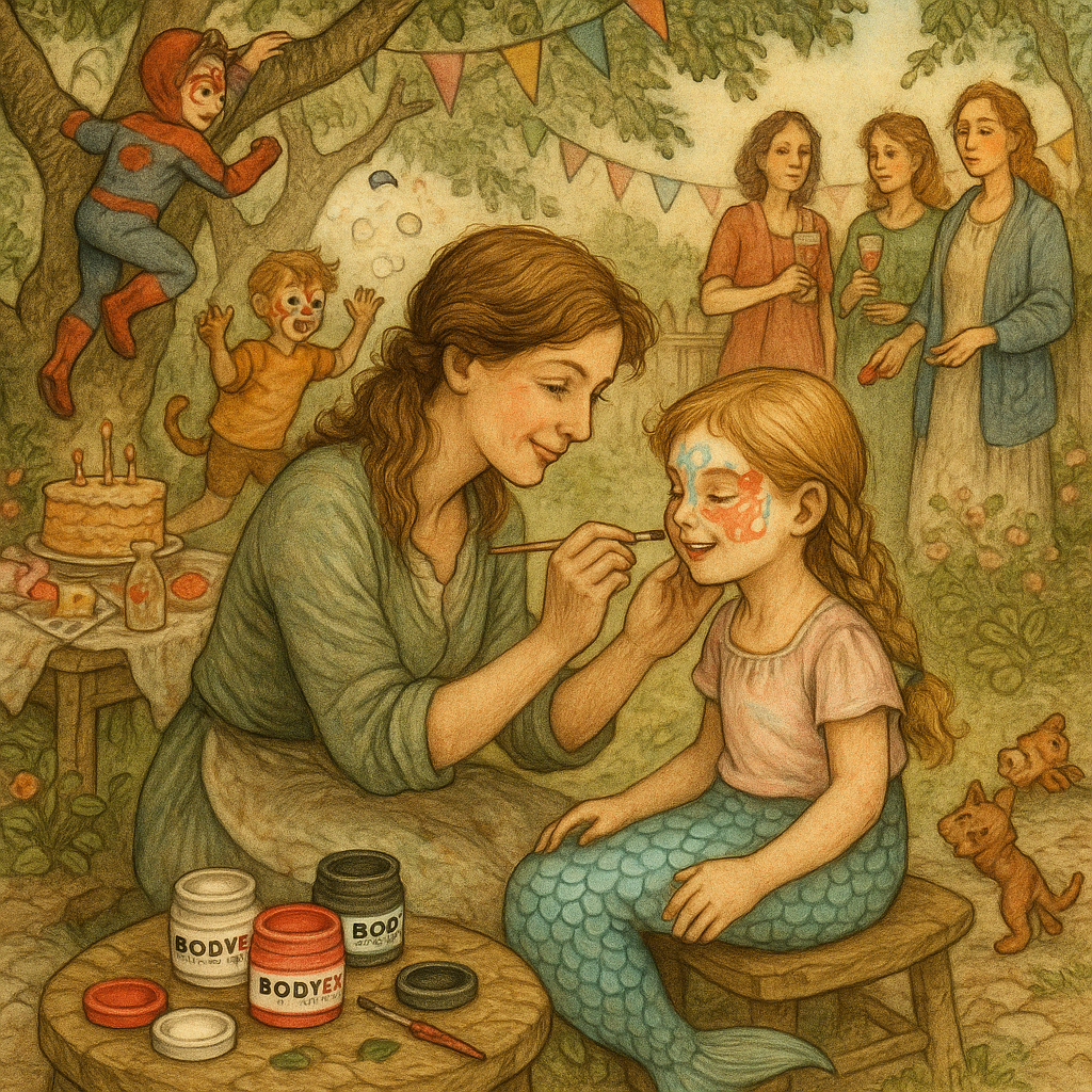 The Face Painter in the Treehouse